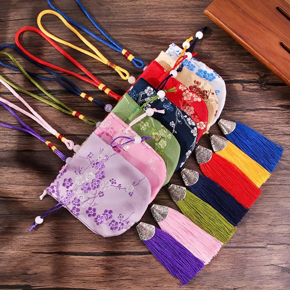 Amazon.co.jp: 巾着袋 花柄 梅の花 香り袋 匂い袋 刺繡 小袋 香り